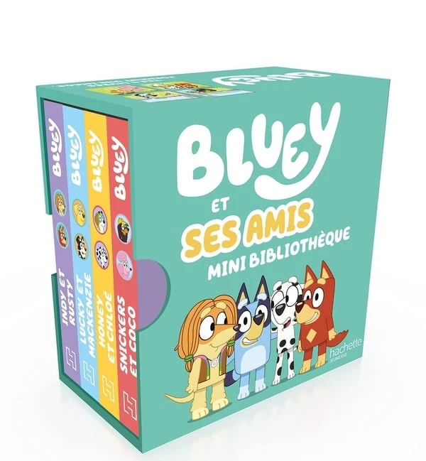Bluey et ses amis : Mini bibliothèque