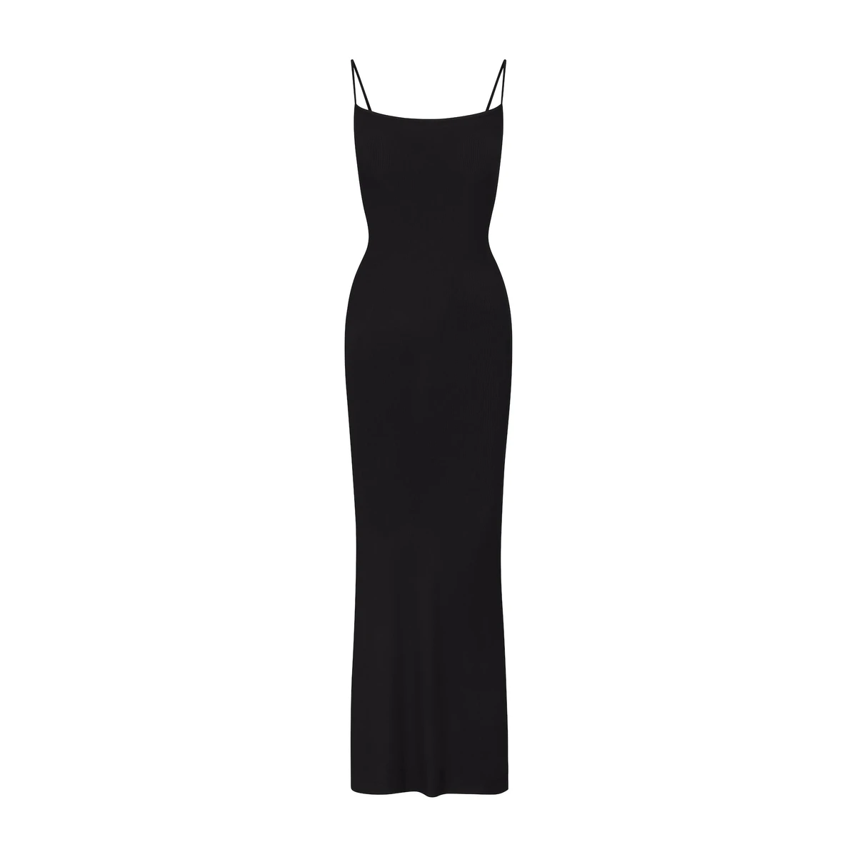 SOFT LOUNGE PETITE LONG SLIP DRESS | ONYX