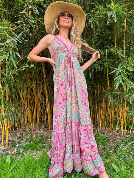 Robe dos nu Amalfi Aura - Fabuleuse Shop