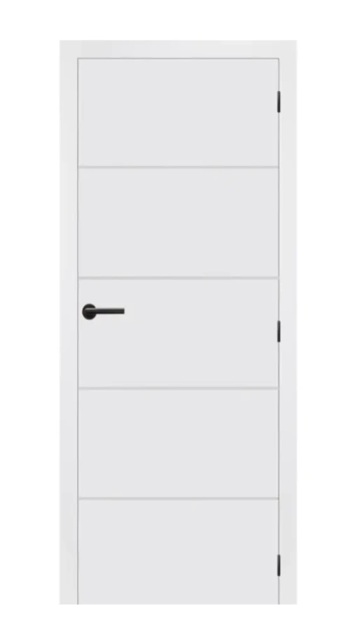 Une nouvelle porte wc du bas