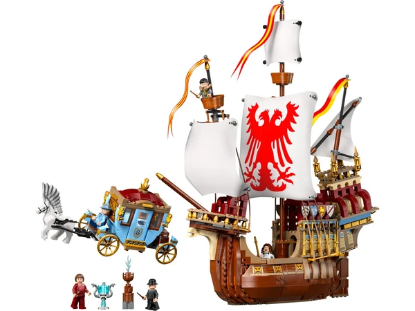 Lego - Le Tournoi des Trois Sorciers : l’arrivée