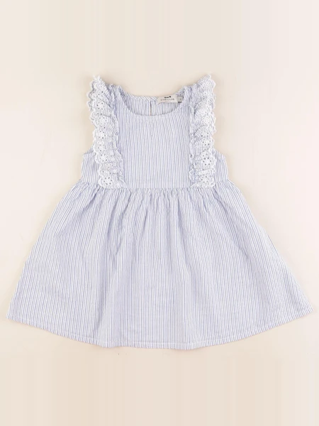 Cyrillus - robe bleu - 3 ans
