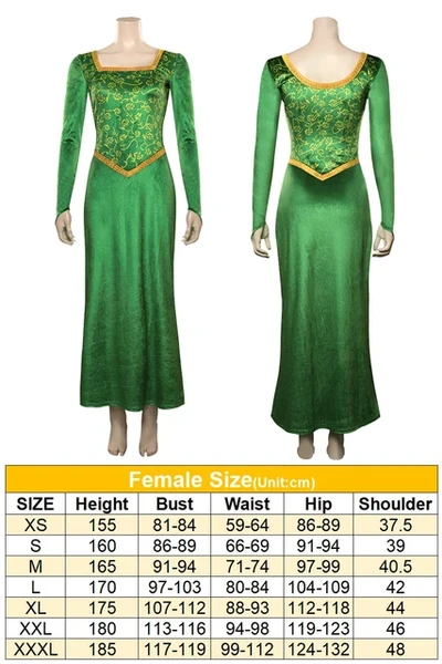 Costume Cosplay princesse Fiona, déguisement de personnage de dessin animé, ensemble de Couple, uniforme d'halloween, carnaval, fête de rôle - AliExpress 200000532