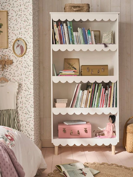 Bibliothèque LIGNE FESTON blanc - Vertbaudet