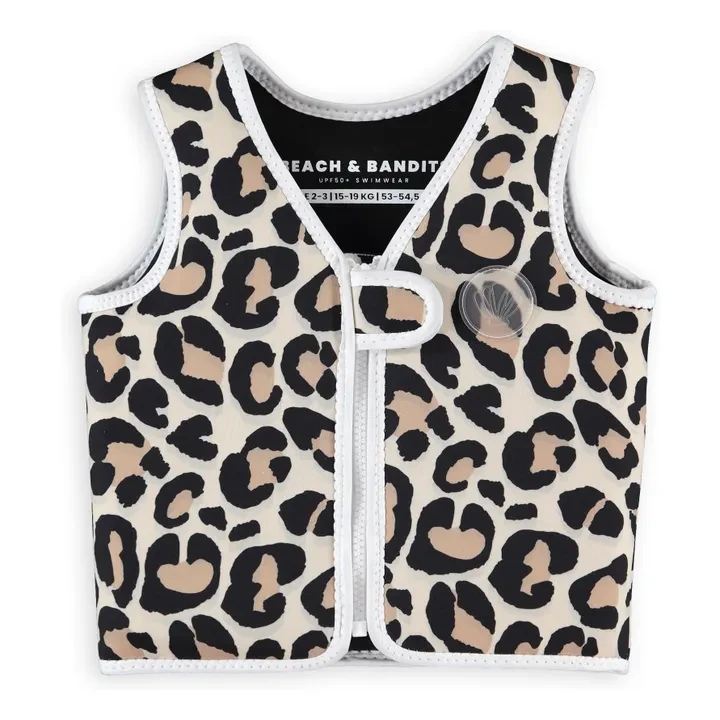 Gilet de natation Leopard Shark Fibres Recyclées | Ivoire