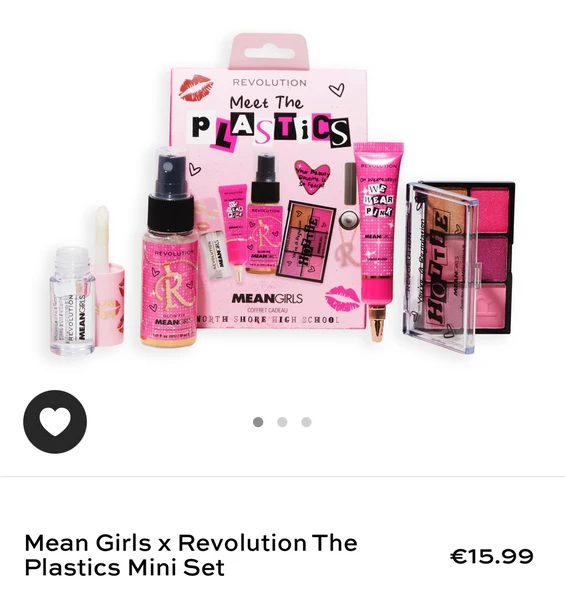 Mean Girls x Revolution The Plastics Mini Set