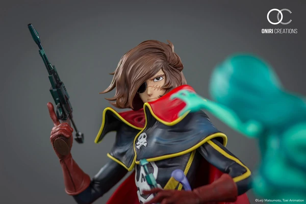 Figurine de Collection Albator, Le Corsaire de l'Espace (Captain Harlock) 1:6 Oniri Créations 2021