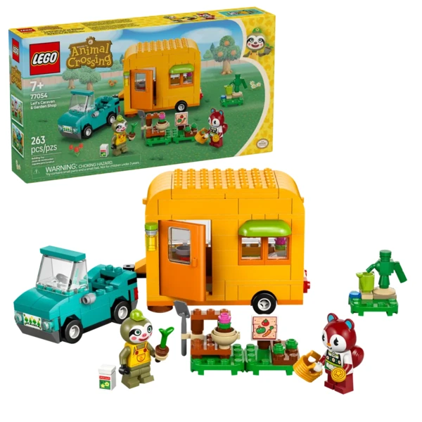 LEGO Caravane et stand de jardinage de Racine 77054