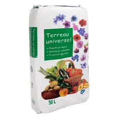 Terreau universel - sac de 50 litres