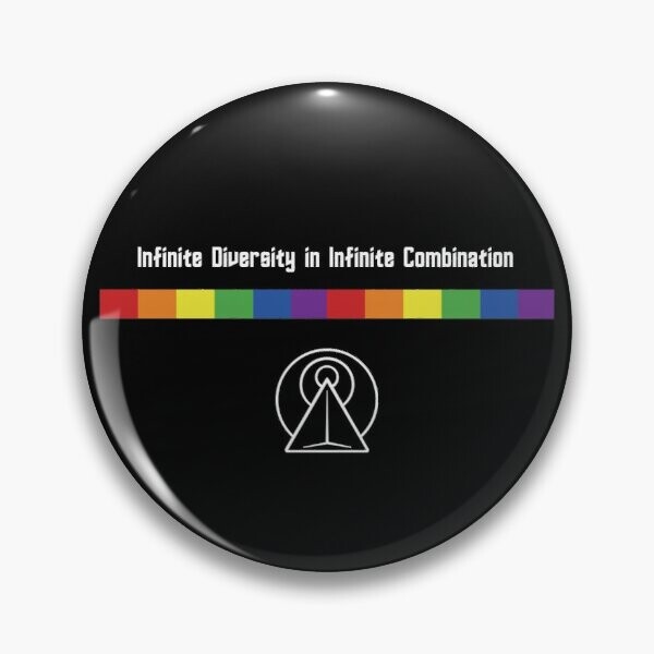 Une fierté infinie dans une diversité infinie | Badge