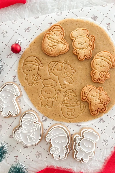 Set 4 Emporte Pièces - Les P’Tits Bonhommes de Noël