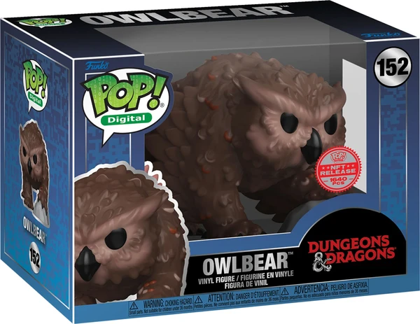 Figurine Pop Donjons & Dragons #152 pas cher : Ours-hibou - Digital Pop