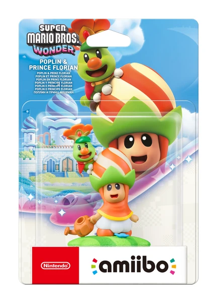 amiibo - Collection Super Mario Bros.Wonder - Poplin et Prince Florian (NINTENDO SWITCH 2)