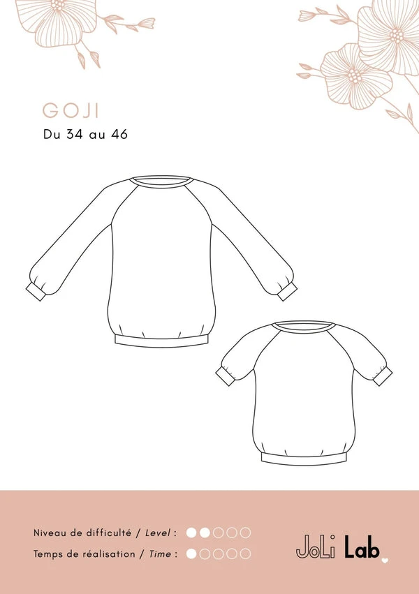 Sweat Goji - Patron Couture PDF