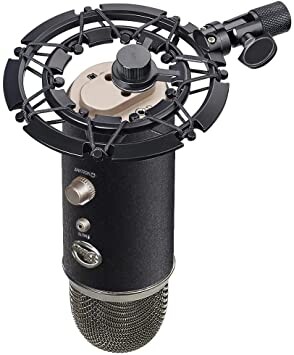 YOUSHARES Support d'amortisseur pour Microphone Blue Yeti et Yeti Pro, Le Support d'amortisseur en Alliage réduit Le Bruit de Vibration et améliore la qualité d'enregistrement: Amazon.fr: High-tech