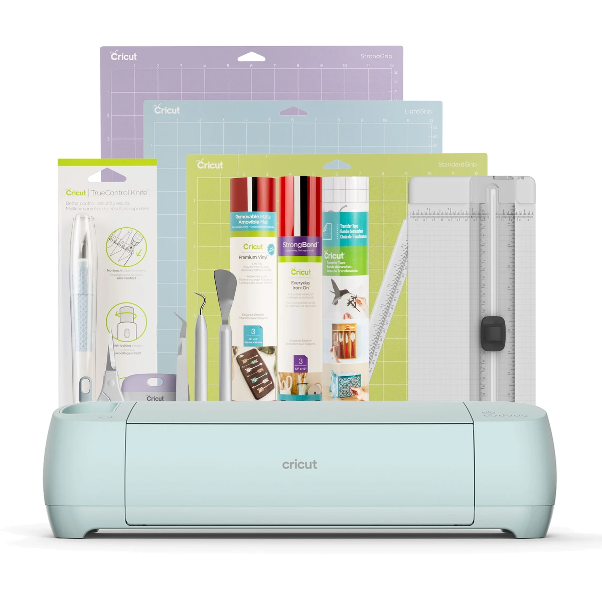 Cricut Explore™ 3 + pack Matériaux Essentiels + Abonnement Cricut Access™
