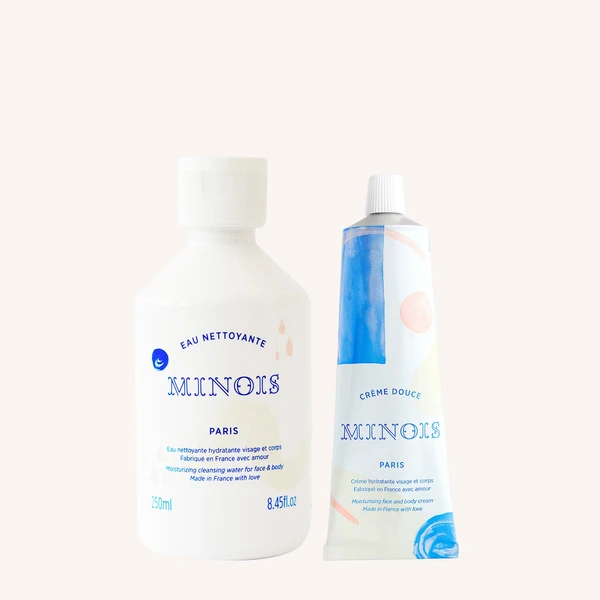 Duo Eau Nettoyante et Crème Douce