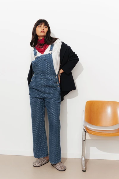 Salopette en jean Femme