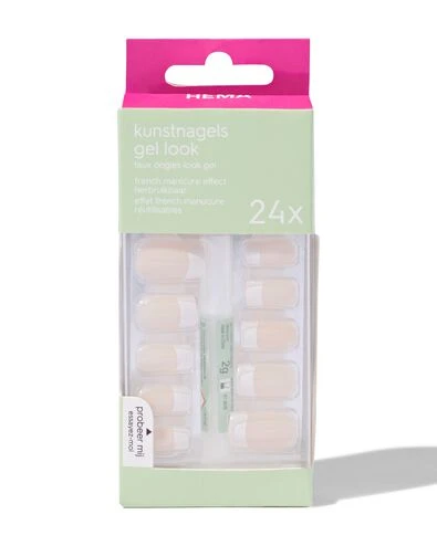 faux ongles French manicure - HEMA