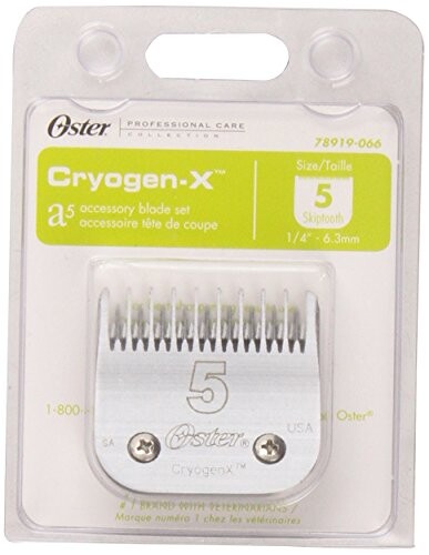 Oster Tête de Coupe avec Skip Tooth pour Chien Nr.5 L 6,3 mm