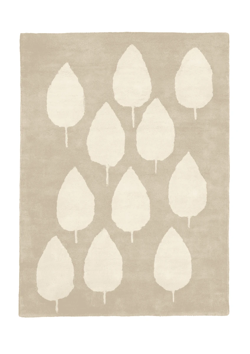 Tapis Forêt Beige
