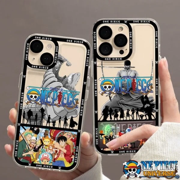 Strawhat Spliced Logo iPhone Case TPU for 11-15 Series