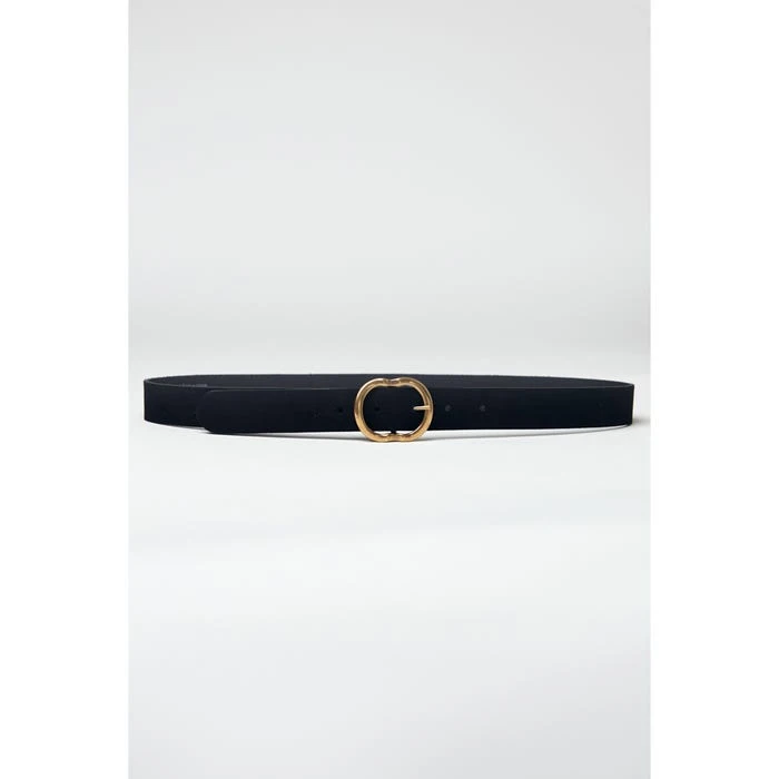 Ceinture unie en daim