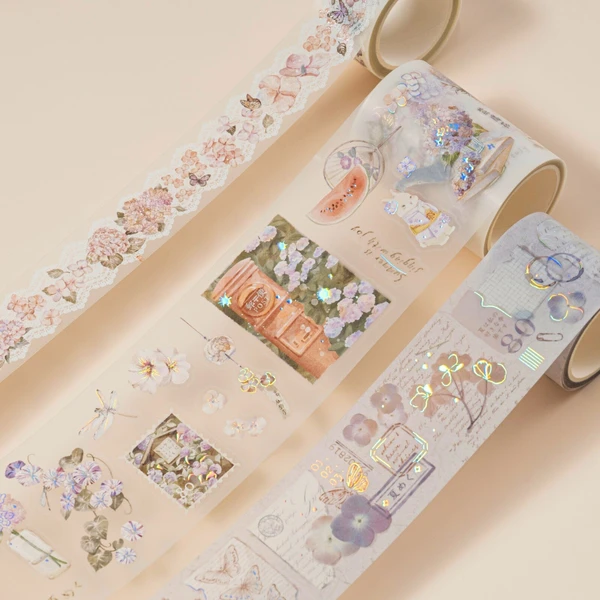 Hinoki - ‘Into the Summer’ PET Decorative Tape Set – NotebookTherapy