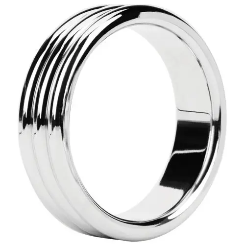 Cockring Metal Ring Triple Steel 4,4 cm Malesation | espaceplaisir