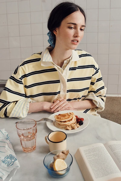 Polo Irina Beurre/Marine