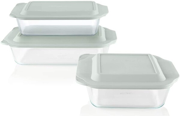 Set de pyrex pour le four
