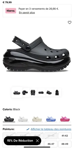 Crocs mega crush