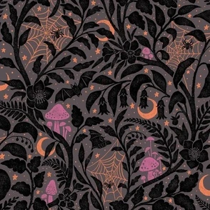 Mysterious Garden - extra large - Fabric | Spoonflower
