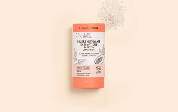 Poudre nettoyante enzymatique Papaye & Vitamine C