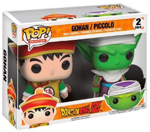 Figurine Pop Dragon Ball Z pas cher : Gohan & Piccolo - 2 Pack (DBZ)