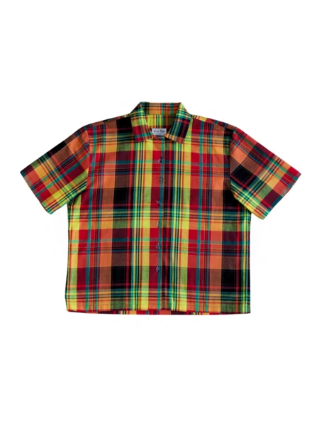 Chemise oversize Madras