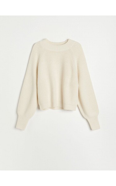 Buy online! Pull en maille douce, RESERVED, 7659H-02X