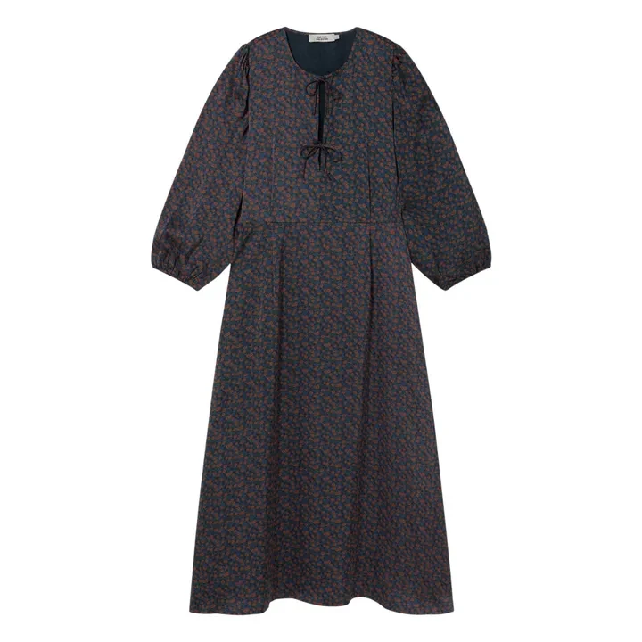 Robe Small Flowers | Bleu marine