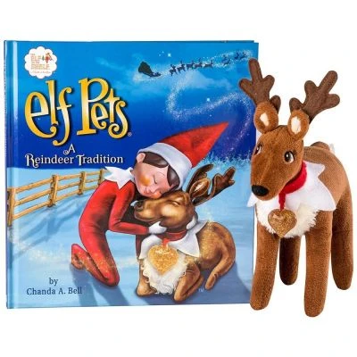Coffret Renne Elf Pets et livre