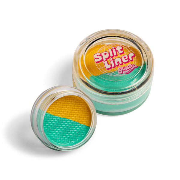 Beach (Turquoise & Yellow) Split Liner - Eyeliner