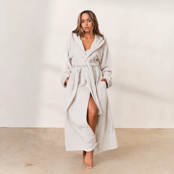 Cuddle Me Robe de Chambre - Perle