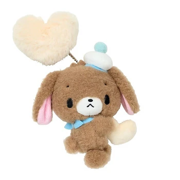 Sanrio Other Mascot Holder (Heisei-born Character Fuwafuwa Heart) Sugarbunnies (Kurousa) 199362