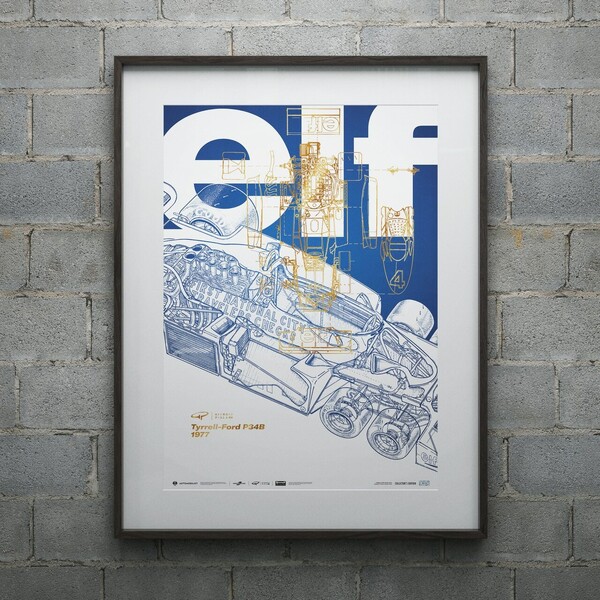Giorgio Piola - Tyrrell P34B - 1977 | Collector's Edition