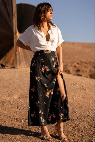 JUPE GIUSEPPA BOURGEONS DE ROSES