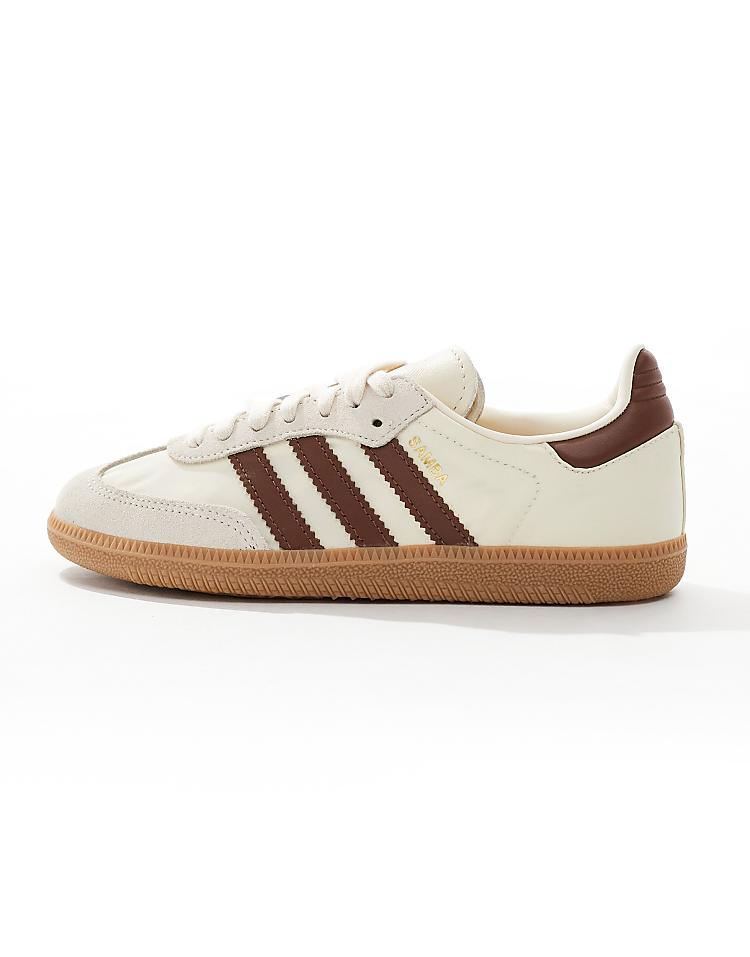 adidas Originals Samba OG Baskets Crème et marron Votre