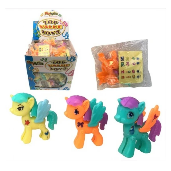 Mini Unicorn 4cm Kit with Stickers, Build and Customize Your Own Unicorn, Ideal for Ages 3+ - Sensory Toy Warehouse - Special Needs Developmental Toys