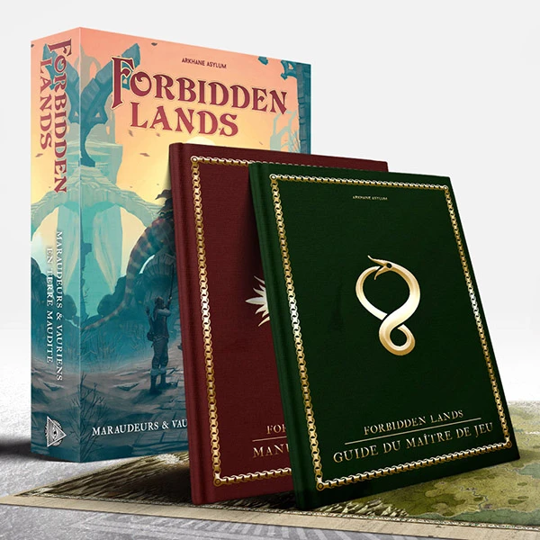 Forbidden Lands - Arkhane Asylum Edition de jeu de rôle