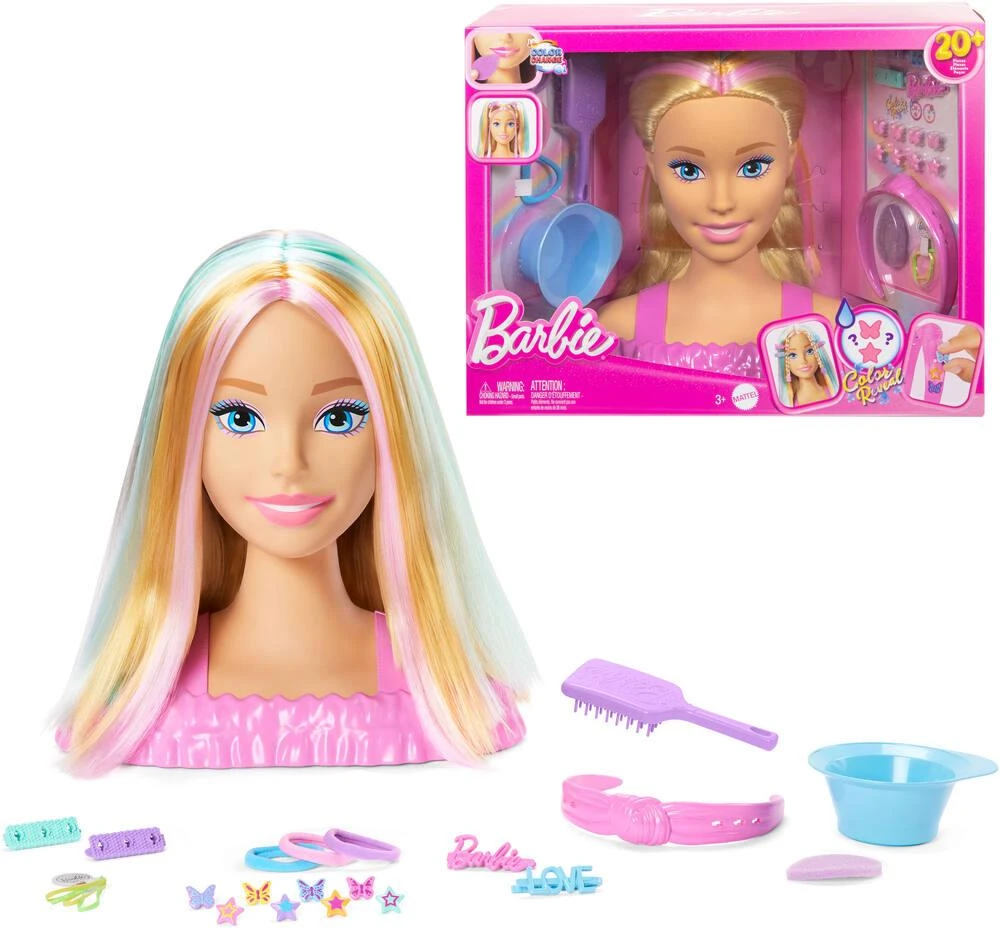 BARBIE - TETE A COIFFER BLONDE