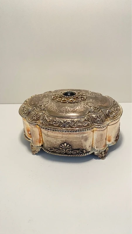 Vintage Ornate Jewelry Box