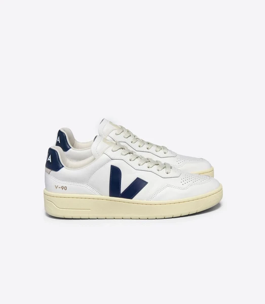 Baskets en cuir o.t. | blanc "v-90 o.t leather extra white nautico Veja